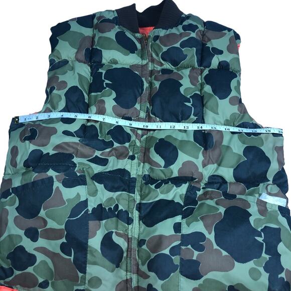 Hunting camouflage quilted vest large - Picture 4 of 7